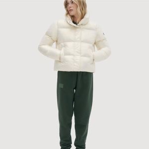 Noize Coco-M Cropped Puffer Pearl Size S. NWT.